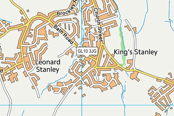 GL10 3JG map - OS VectorMap District (Ordnance Survey) GL10 3JG map - OS VectorMap District (Ordnance Survey)