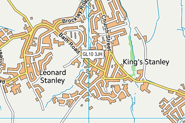 GL10 3JH map - OS VectorMap District (Ordnance Survey) GL10 3JH map - OS VectorMap District (Ordnance Survey)