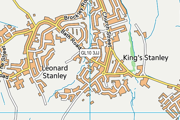 GL10 3JJ map - OS VectorMap District (Ordnance Survey) GL10 3JJ map - OS VectorMap District (Ordnance Survey)