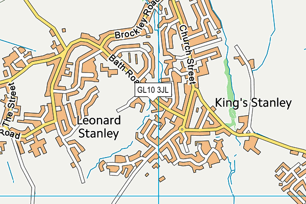 GL10 3JL map - OS VectorMap District (Ordnance Survey) GL10 3JL map - OS VectorMap District (Ordnance Survey)