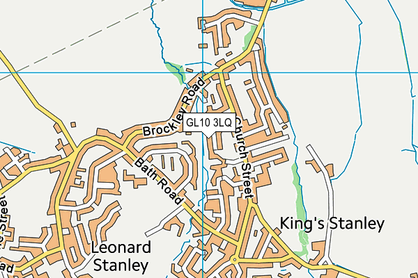 GL10 3LQ map - OS VectorMap District (Ordnance Survey) GL10 3LQ map - OS VectorMap District (Ordnance Survey)