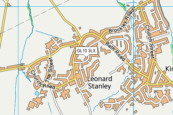 GL10 3LX map - OS VectorMap District (Ordnance Survey) GL10 3LX map - OS VectorMap District (Ordnance Survey)