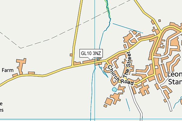 GL10 3NZ map - OS VectorMap District (Ordnance Survey) GL10 3NZ map - OS VectorMap District (Ordnance Survey)