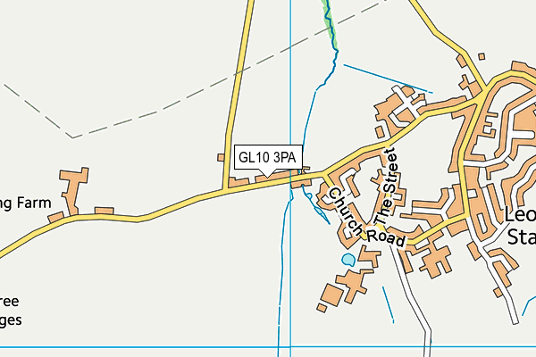 GL10 3PA map - OS VectorMap District (Ordnance Survey) GL10 3PA map - OS VectorMap District (Ordnance Survey)