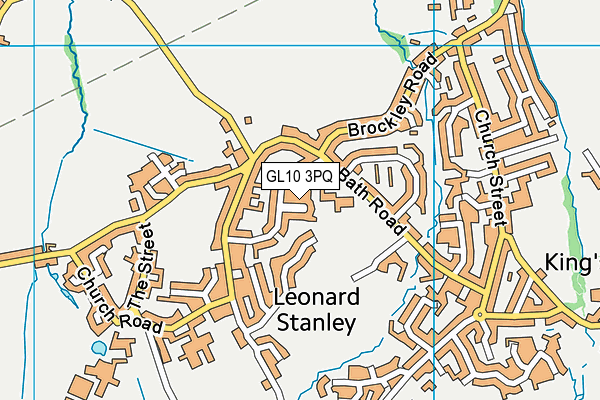 GL10 3PQ map - OS VectorMap District (Ordnance Survey) GL10 3PQ map - OS VectorMap District (Ordnance Survey)