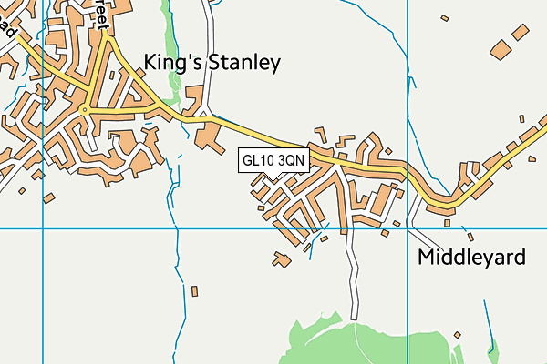 GL10 3QN map - OS VectorMap District (Ordnance Survey) GL10 3QN map - OS VectorMap District (Ordnance Survey)