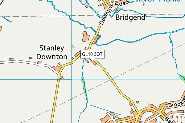 GL10 3QT map - OS VectorMap District (Ordnance Survey) GL10 3QT map - OS VectorMap District (Ordnance Survey)