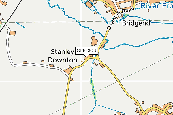 GL10 3QU map - OS VectorMap District (Ordnance Survey) GL10 3QU map - OS VectorMap District (Ordnance Survey)