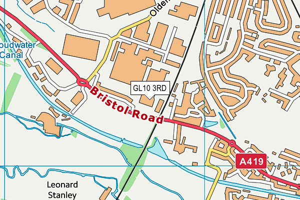 GL10 3RD map - OS VectorMap District (Ordnance Survey) GL10 3RD map - OS VectorMap District (Ordnance Survey)