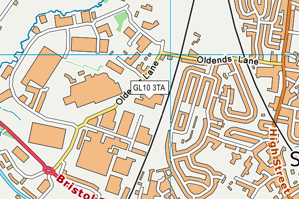GL10 3TA map - OS VectorMap District (Ordnance Survey) GL10 3TA map - OS VectorMap District (Ordnance Survey)
