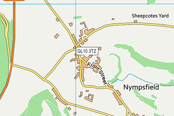 GL10 3TZ map - OS VectorMap District (Ordnance Survey) GL10 3TZ map - OS VectorMap District (Ordnance Survey)