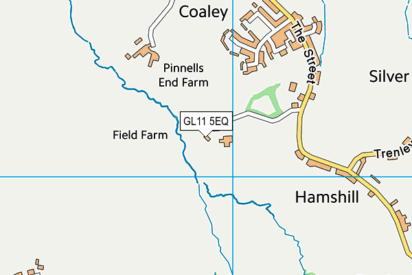 GL11 5EQ map - OS VectorMap District (Ordnance Survey) GL11 5EQ map - OS VectorMap District (Ordnance Survey)