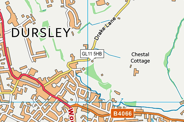 GL11 5HB map - OS VectorMap District (Ordnance Survey) GL11 5HB map - OS VectorMap District (Ordnance Survey)