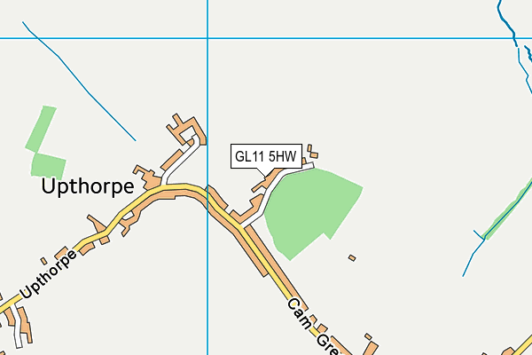 GL11 5HW map - OS VectorMap District (Ordnance Survey) GL11 5HW map - OS VectorMap District (Ordnance Survey)