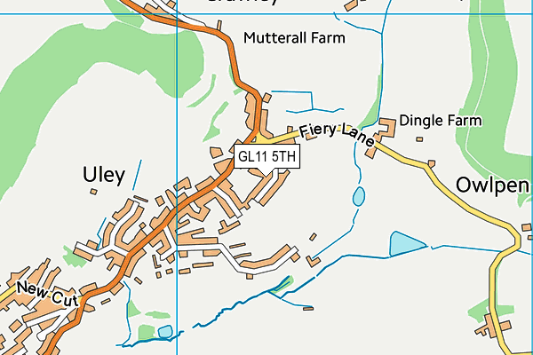 GL11 5TH map - OS VectorMap District (Ordnance Survey) GL11 5TH map - OS VectorMap District (Ordnance Survey)