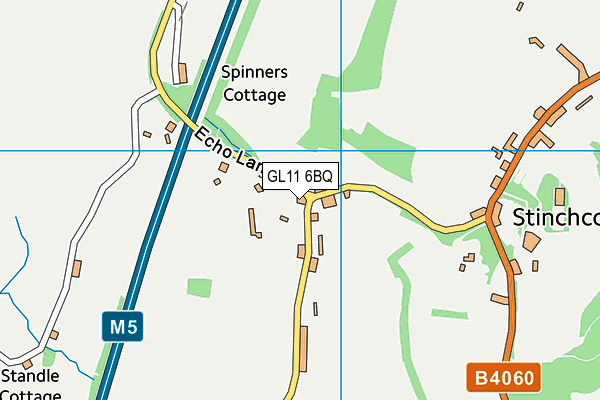 GL11 6BQ map - OS VectorMap District (Ordnance Survey) GL11 6BQ map - OS VectorMap District (Ordnance Survey)