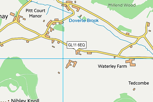 GL11 6EQ map - OS VectorMap District (Ordnance Survey) GL11 6EQ map - OS VectorMap District (Ordnance Survey)