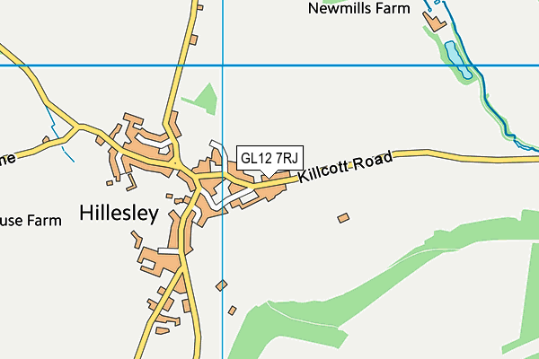 GL12 7RJ map - OS VectorMap District (Ordnance Survey) GL12 7RJ map - OS VectorMap District (Ordnance Survey)