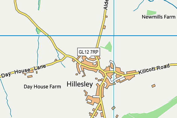 GL12 7RP map - OS VectorMap District (Ordnance Survey) GL12 7RP map - OS VectorMap District (Ordnance Survey)