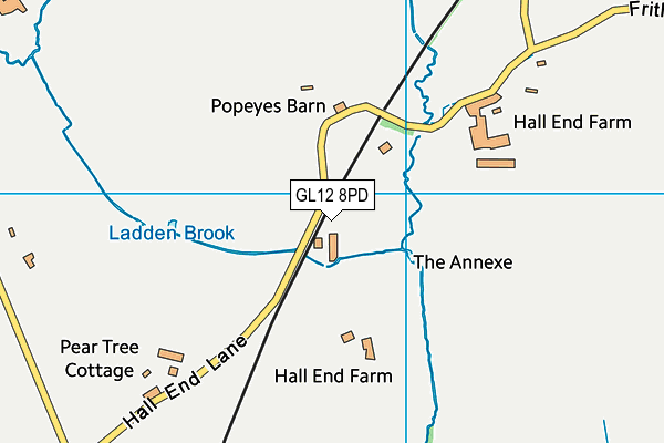 GL12 8PD map - OS VectorMap District (Ordnance Survey) GL12 8PD map - OS VectorMap District (Ordnance Survey)