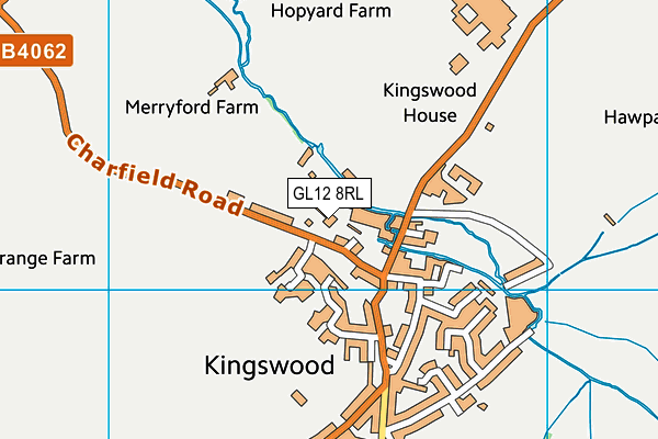 GL12 8RL map - OS VectorMap District (Ordnance Survey) GL12 8RL map - OS VectorMap District (Ordnance Survey)