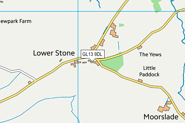 GL13 9DL map - OS VectorMap District (Ordnance Survey) GL13 9DL map - OS VectorMap District (Ordnance Survey)