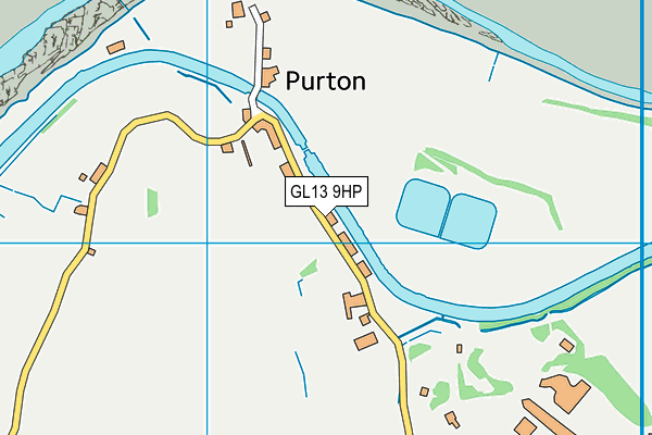 GL13 9HP map - OS VectorMap District (Ordnance Survey) GL13 9HP map - OS VectorMap District (Ordnance Survey)