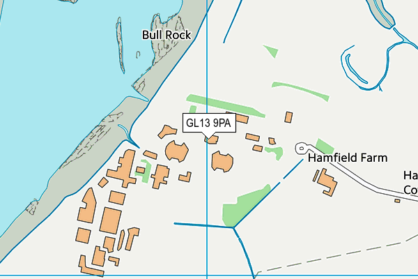GL13 9PA map - OS VectorMap District (Ordnance Survey) GL13 9PA map - OS VectorMap District (Ordnance Survey)