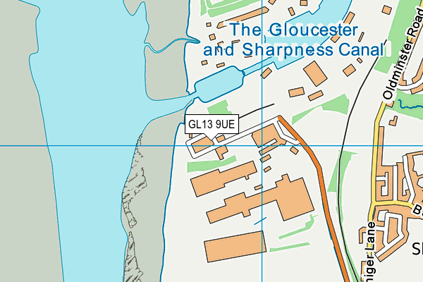 GL13 9UE map - OS VectorMap District (Ordnance Survey) GL13 9UE map - OS VectorMap District (Ordnance Survey)