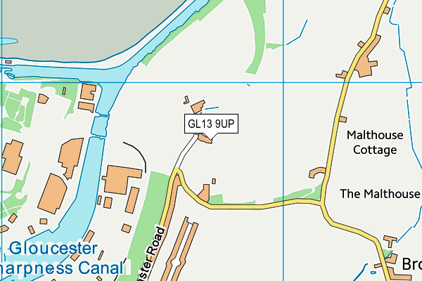 GL13 9UP map - OS VectorMap District (Ordnance Survey) GL13 9UP map - OS VectorMap District (Ordnance Survey)