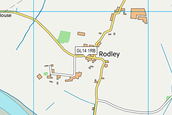 GL14 1RB map - OS VectorMap District (Ordnance Survey) GL14 1RB map - OS VectorMap District (Ordnance Survey)