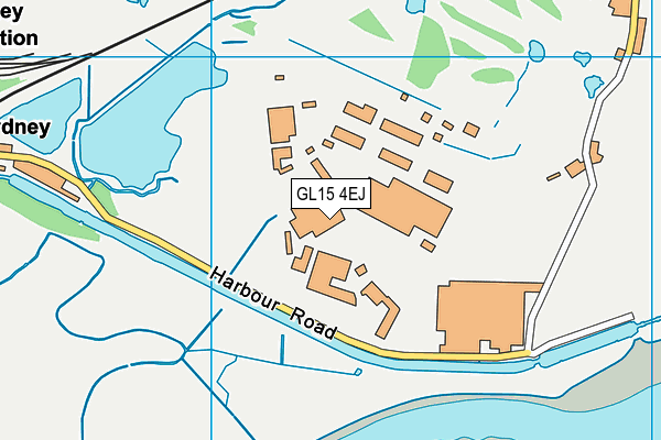 GL15 4EJ map - OS VectorMap District (Ordnance Survey) GL15 4EJ map - OS VectorMap District (Ordnance Survey)