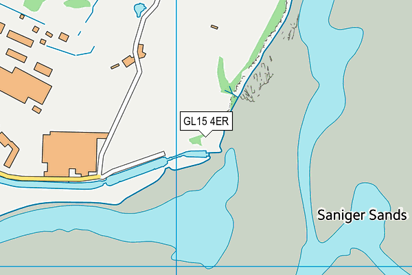 GL15 4ER map - OS VectorMap District (Ordnance Survey) GL15 4ER map - OS VectorMap District (Ordnance Survey)