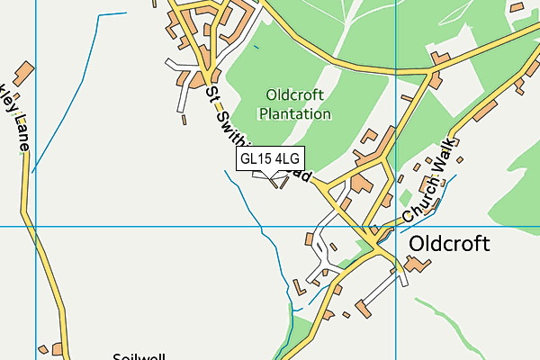 GL15 4LG map - OS VectorMap District (Ordnance Survey) GL15 4LG map - OS VectorMap District (Ordnance Survey)