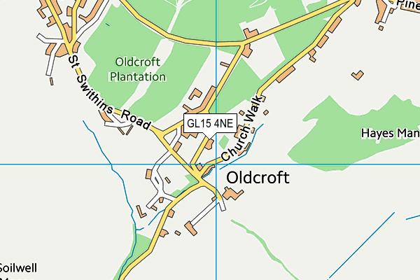 GL15 4NE map - OS VectorMap District (Ordnance Survey) GL15 4NE map - OS VectorMap District (Ordnance Survey)