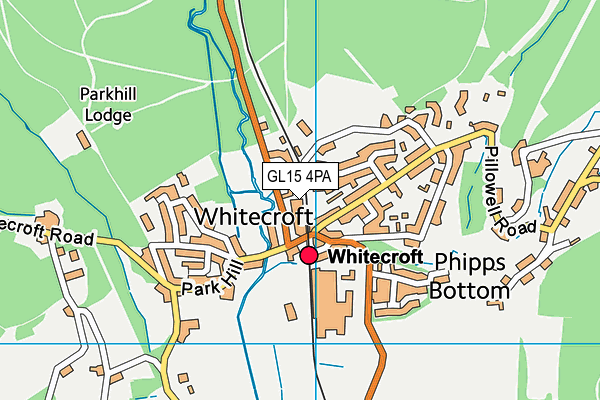 GL15 4PA map - OS VectorMap District (Ordnance Survey) GL15 4PA map - OS VectorMap District (Ordnance Survey)