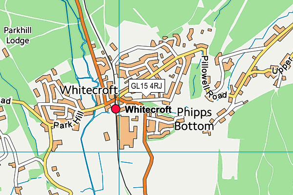 GL15 4RJ map - OS VectorMap District (Ordnance Survey) GL15 4RJ map - OS VectorMap District (Ordnance Survey)