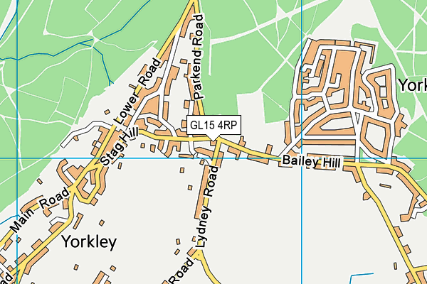 GL15 4RP map - OS VectorMap District (Ordnance Survey) GL15 4RP map - OS VectorMap District (Ordnance Survey)