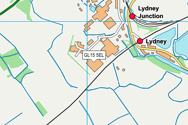 GL15 5EL map - OS VectorMap District (Ordnance Survey) GL15 5EL map - OS VectorMap District (Ordnance Survey)