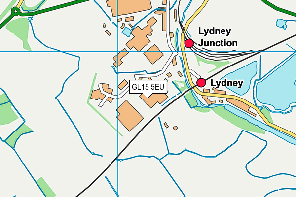 GL15 5EU map - OS VectorMap District (Ordnance Survey) GL15 5EU map - OS VectorMap District (Ordnance Survey)