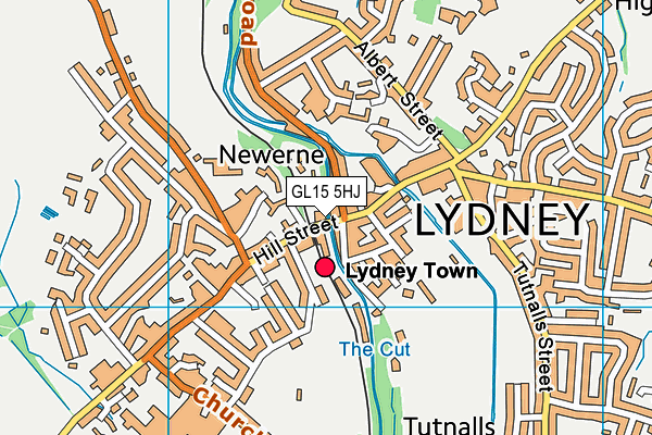 GL15 5HJ map - OS VectorMap District (Ordnance Survey) GL15 5HJ map - OS VectorMap District (Ordnance Survey)