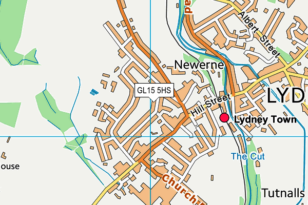 GL15 5HS map - OS VectorMap District (Ordnance Survey) GL15 5HS map - OS VectorMap District (Ordnance Survey)