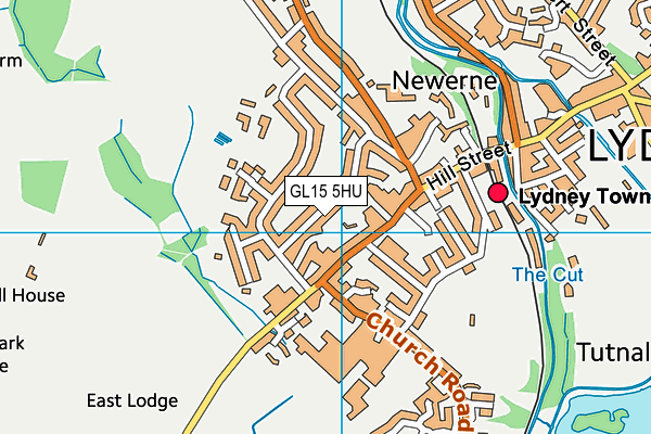 GL15 5HU map - OS VectorMap District (Ordnance Survey) GL15 5HU map - OS VectorMap District (Ordnance Survey)