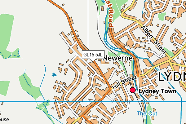 GL15 5JL map - OS VectorMap District (Ordnance Survey) GL15 5JL map - OS VectorMap District (Ordnance Survey)