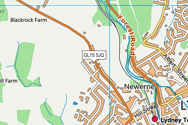 GL15 5JQ map - OS VectorMap District (Ordnance Survey) GL15 5JQ map - OS VectorMap District (Ordnance Survey)