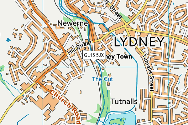 GL15 5JX map - OS VectorMap District (Ordnance Survey) GL15 5JX map - OS VectorMap District (Ordnance Survey)