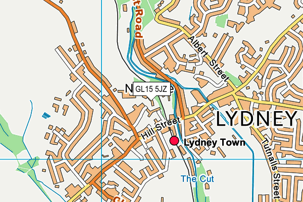 GL15 5JZ map - OS VectorMap District (Ordnance Survey) GL15 5JZ map - OS VectorMap District (Ordnance Survey)