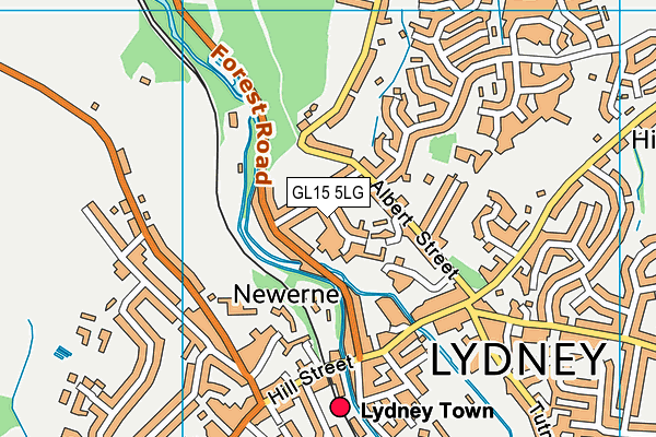 GL15 5LG map - OS VectorMap District (Ordnance Survey) GL15 5LG map - OS VectorMap District (Ordnance Survey)