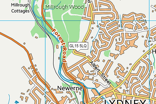 GL15 5LQ map - OS VectorMap District (Ordnance Survey) GL15 5LQ map - OS VectorMap District (Ordnance Survey)