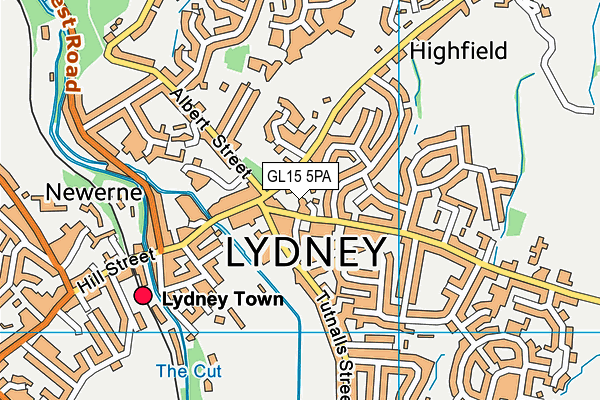 GL15 5PA map - OS VectorMap District (Ordnance Survey) GL15 5PA map - OS VectorMap District (Ordnance Survey)